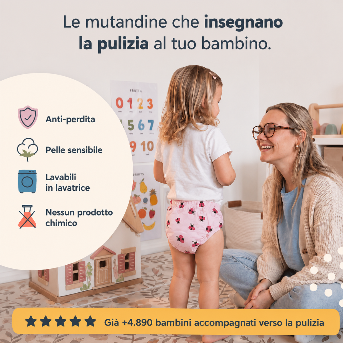 Mutandine da addestramento