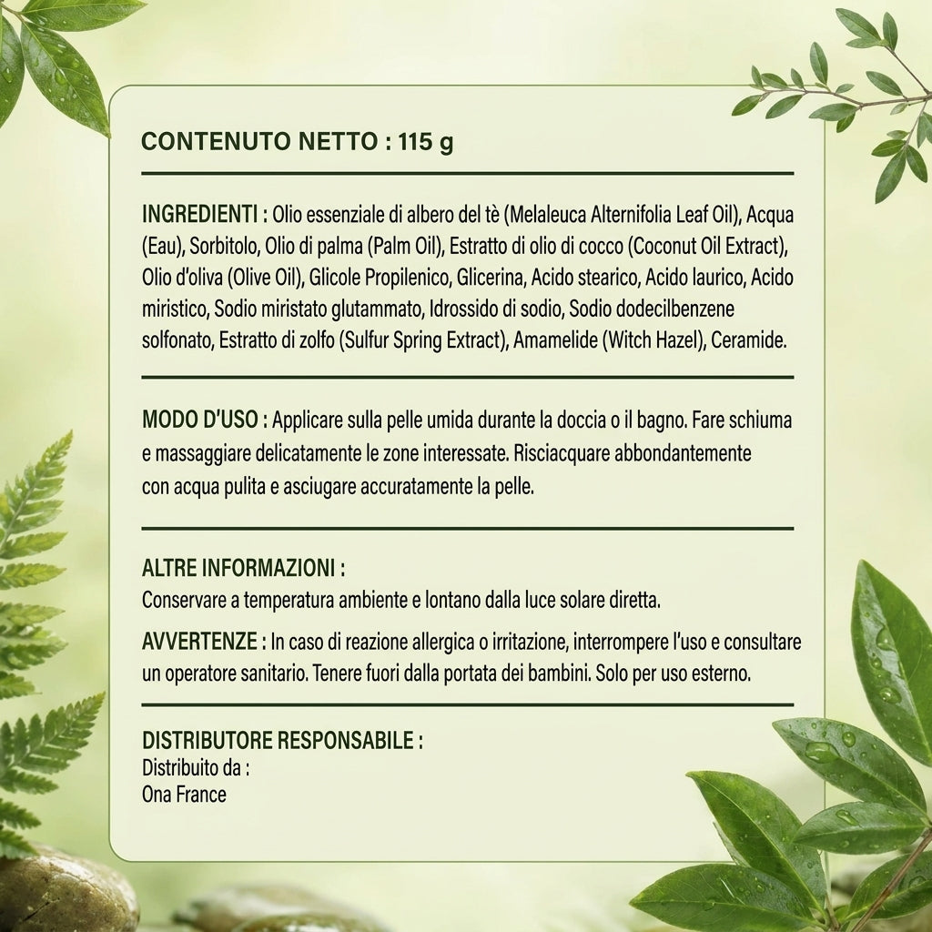 Ona® Sapone Purificante Antimicotico
