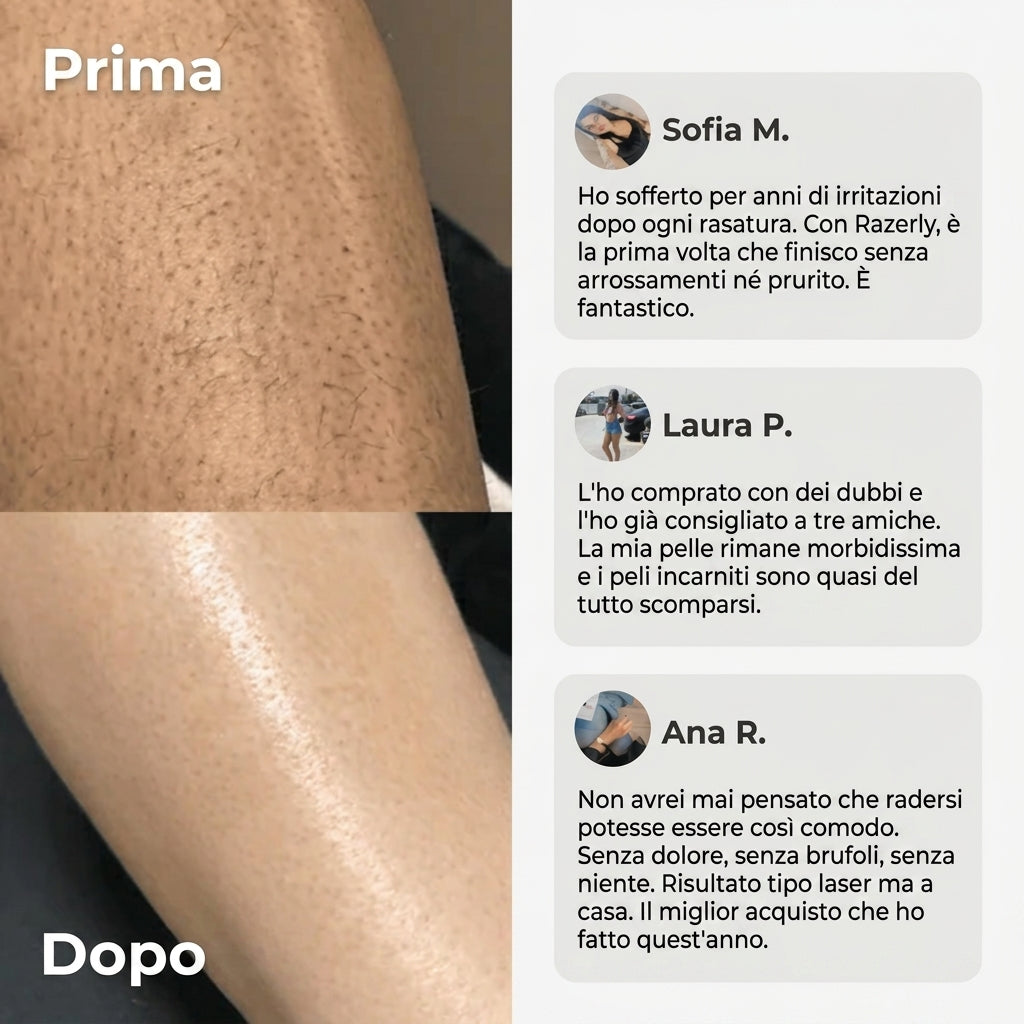 Rasoio Elettrico 2 in 1 Donna – Bikini e Corpo ONA™