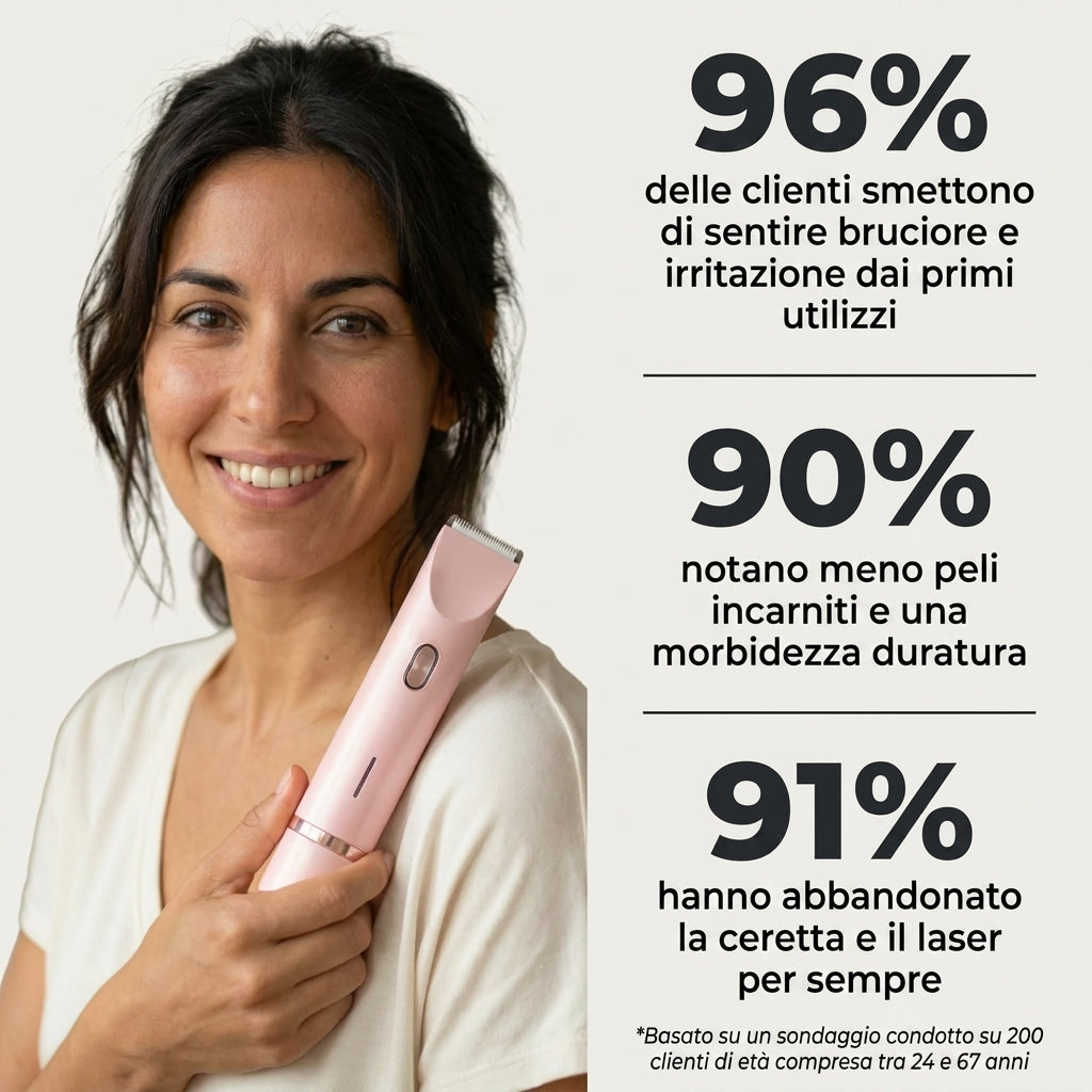 Rasoio Elettrico 2 in 1 Donna – Bikini e Corpo ONA™